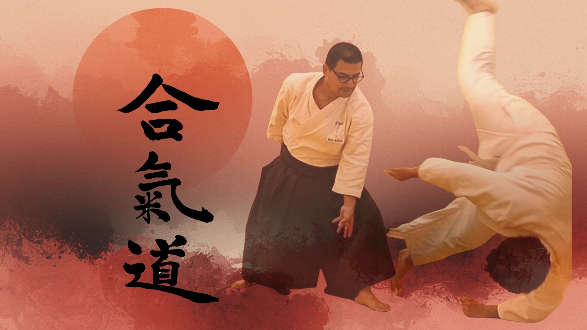 Entrenamiento de aikido en el dojo México Asia, armonía mente cuerpo, a partir del principio del Aiki