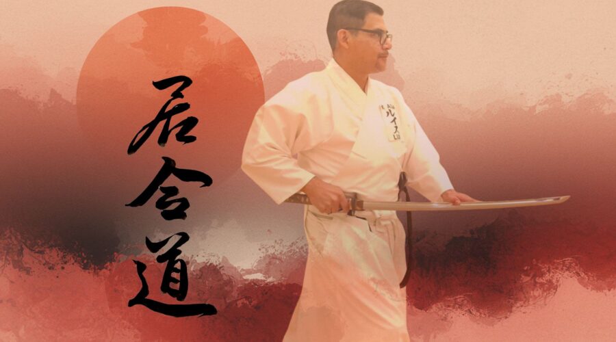 Entrenamiento de iaido, ZNKR seitei, en el dojo México Asia, control y enfoque mental, a partir de las técnicas samurái del desenfunde y corte con katana
