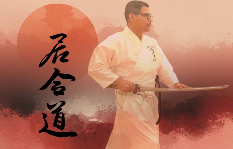 Entrenamiento de iaido, ZNKR seitei, en el dojo México Asia, control y enfoque mental, a partir de las técnicas samurái del desenfunde y corte con katana